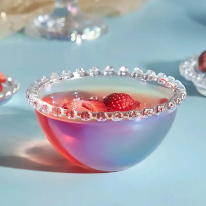Heart Collection Glass Bowl, 13cm, Clear