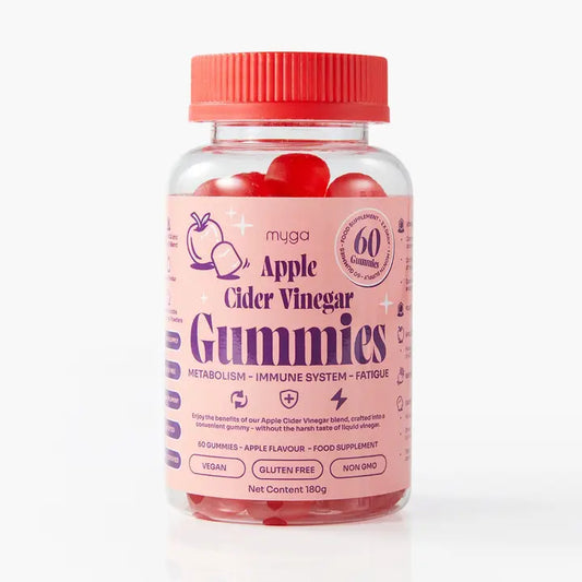 Apple Cider Vinegar Gummies – Apple Flavour Metabolism & Energy Support