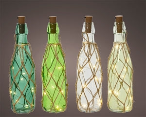 Netted Glass Bottle 28.5cm