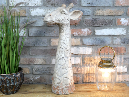 Tall 61cm Giraffe Head Ornament