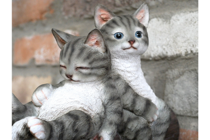 Cats On A Branch Wall Ornament