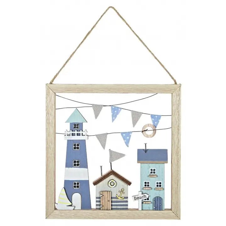 Hanging Coastal Scene