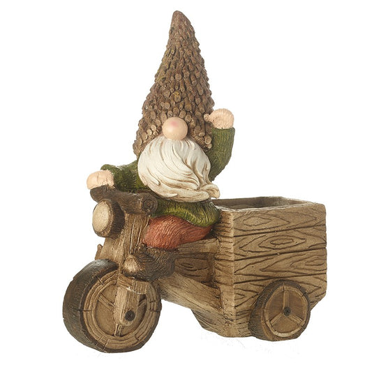 Gonk On Tricycle With Planter