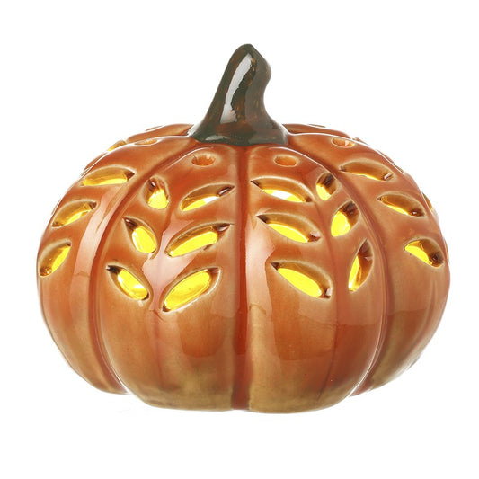 Orange Cut Out Light-Up Pumpkin
