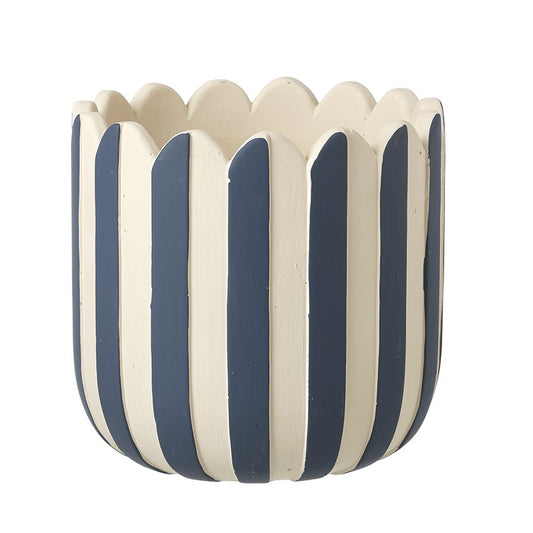 Blue & White Planter
