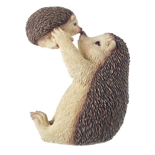 Mother & Baby Hedgehog Decoration