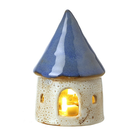 Blue Round Light Up House