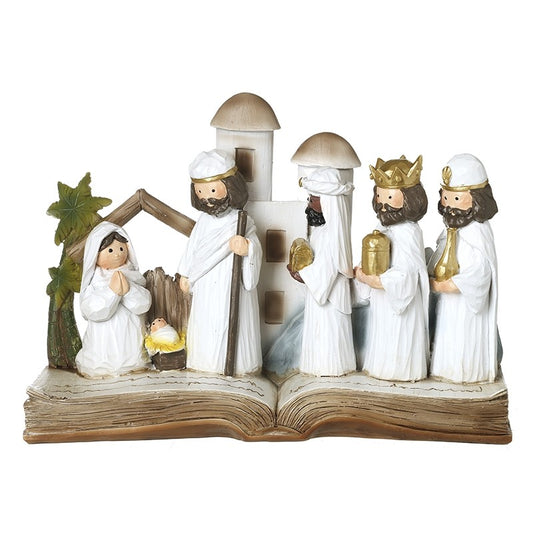 Nativity On Bible