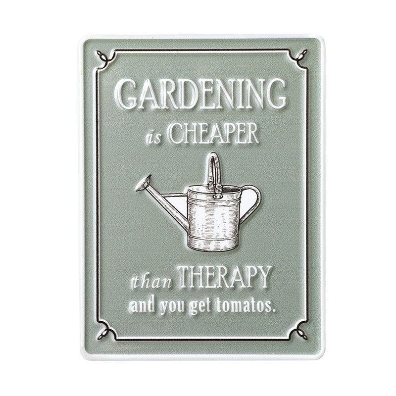 Gardening Is Cheaper Sign