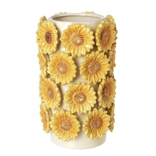Sunflower Ceramic Vase