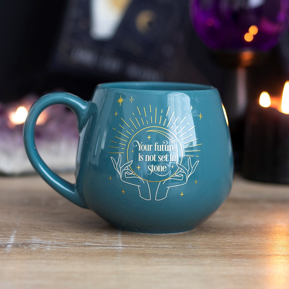 Green Fortune Teller Heat Changing Mug