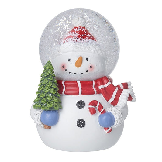 Snowman Head Snow Globe