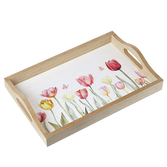 Tulip Print Tray