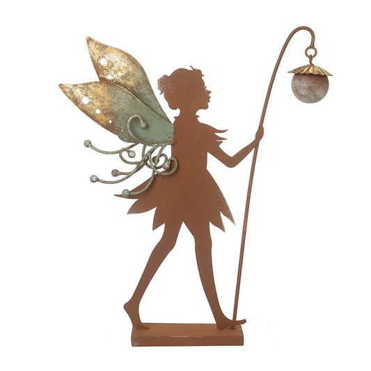 Standing Fairy With Lamp