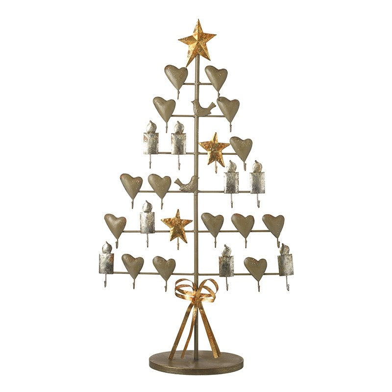 Heart & Star Christmas Tree