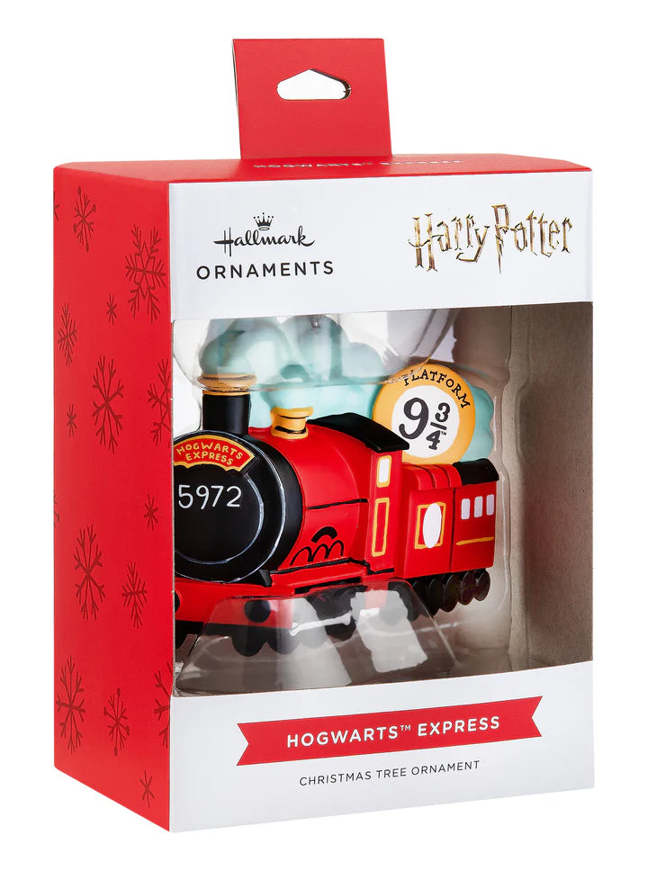 Collectable Harry Potter™ Ornament - Hogwarts Express & 9 3/4 Sign Design