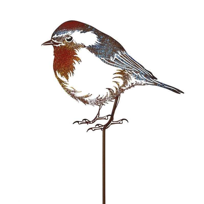 Garden Robin on Stake