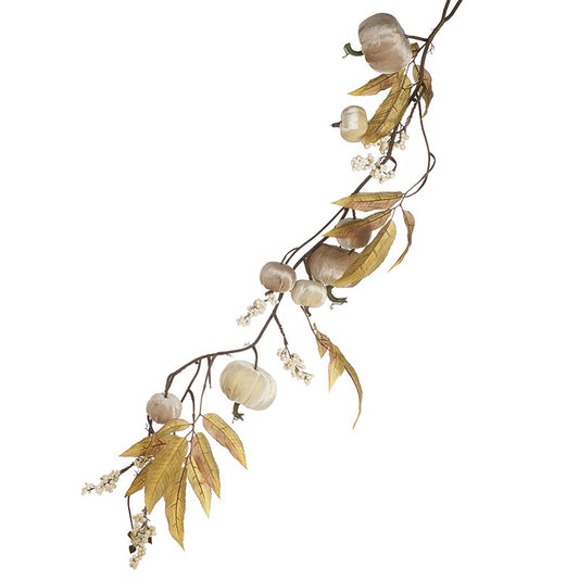 Autumn Leaf and Pumpkin Garland