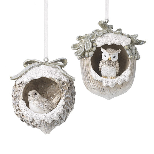 Sheltering Birds Hanging Decoration