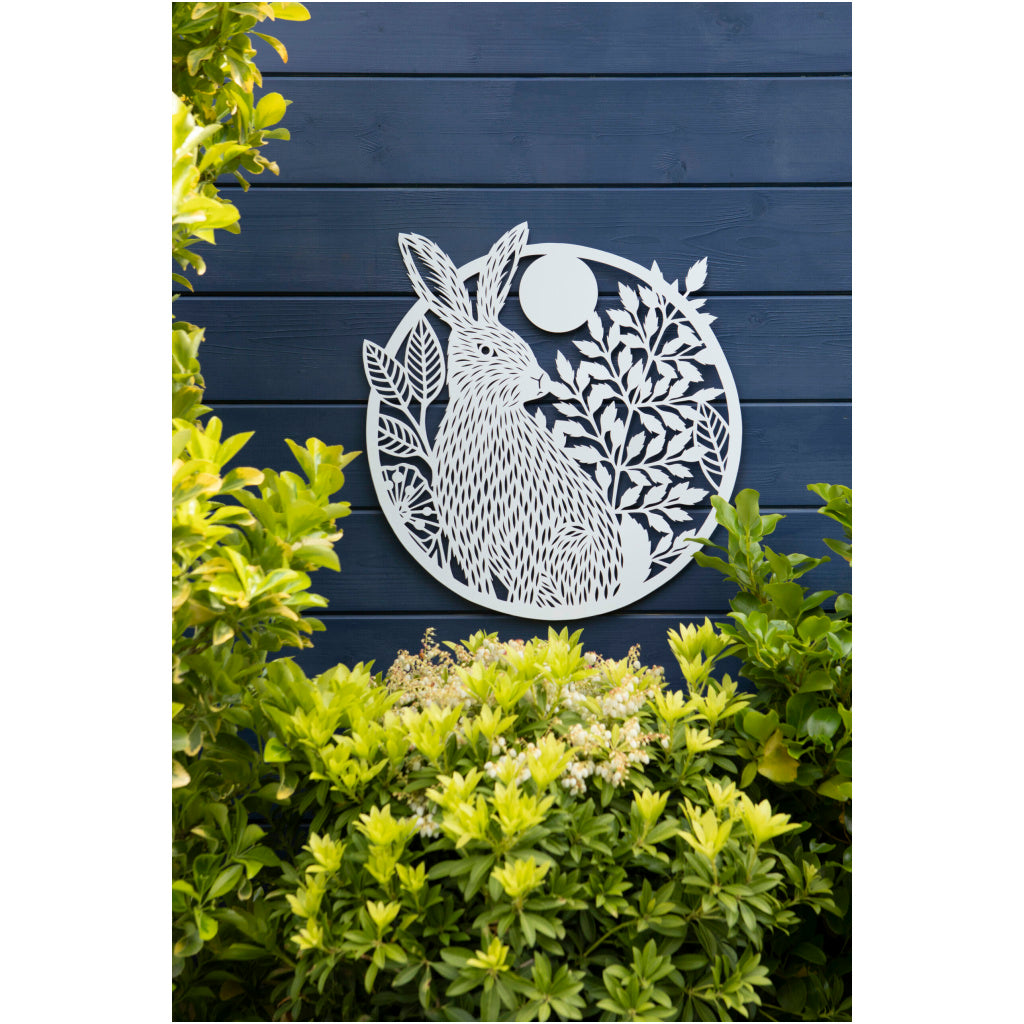 Hare and Moon Plaque