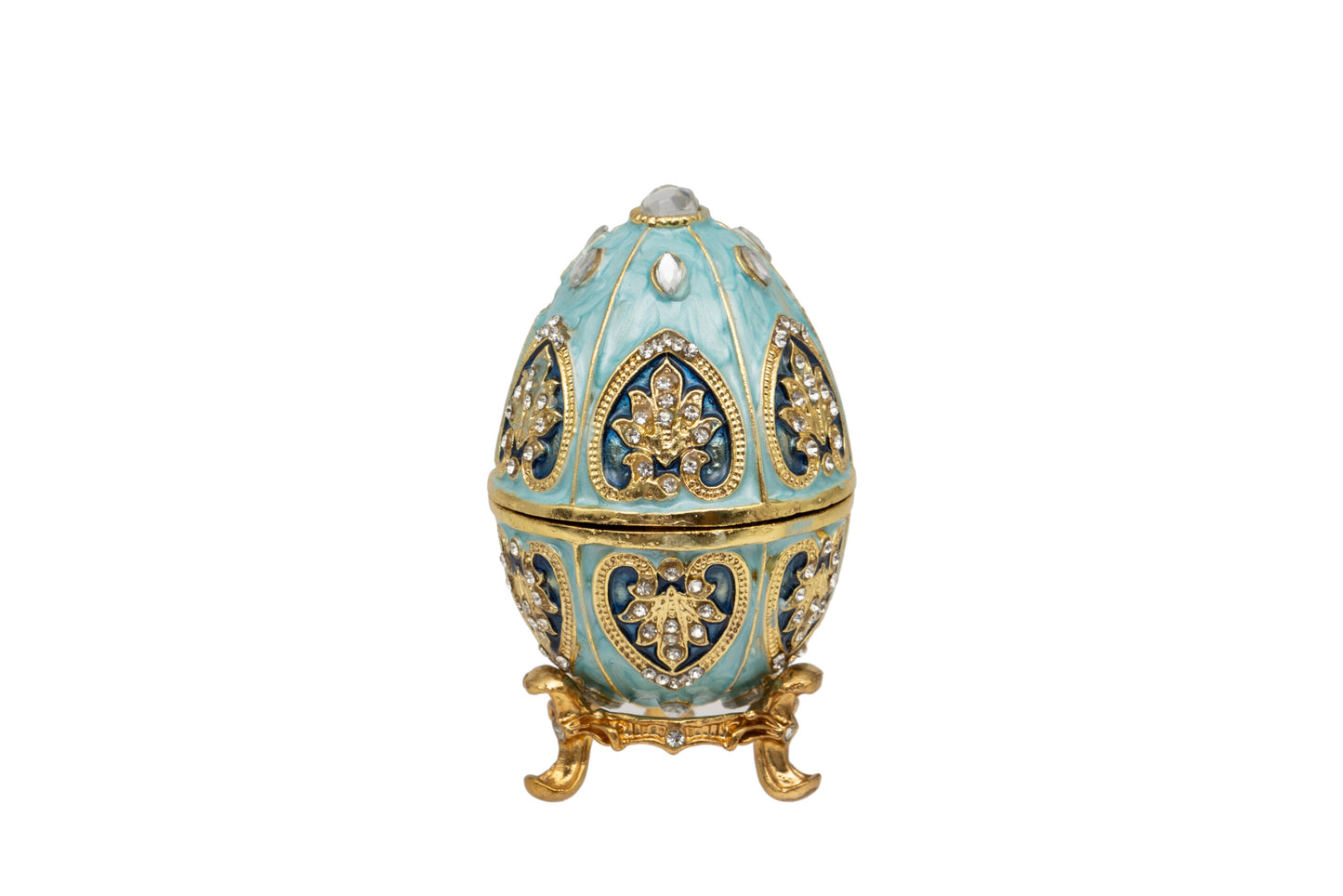 Turquesa Egg Trinket Box