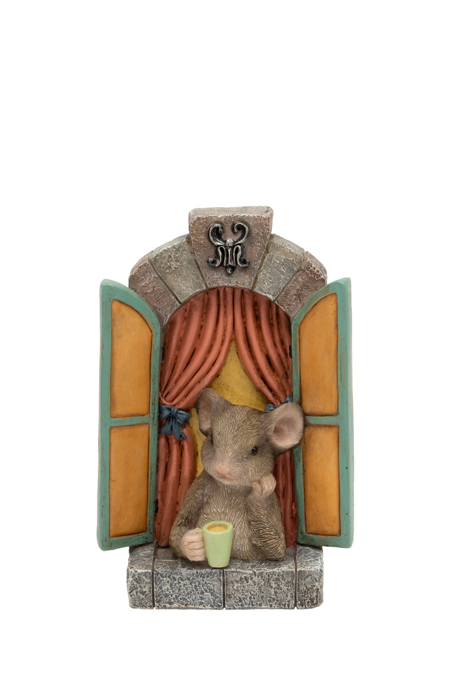Mouse in Window Ornament