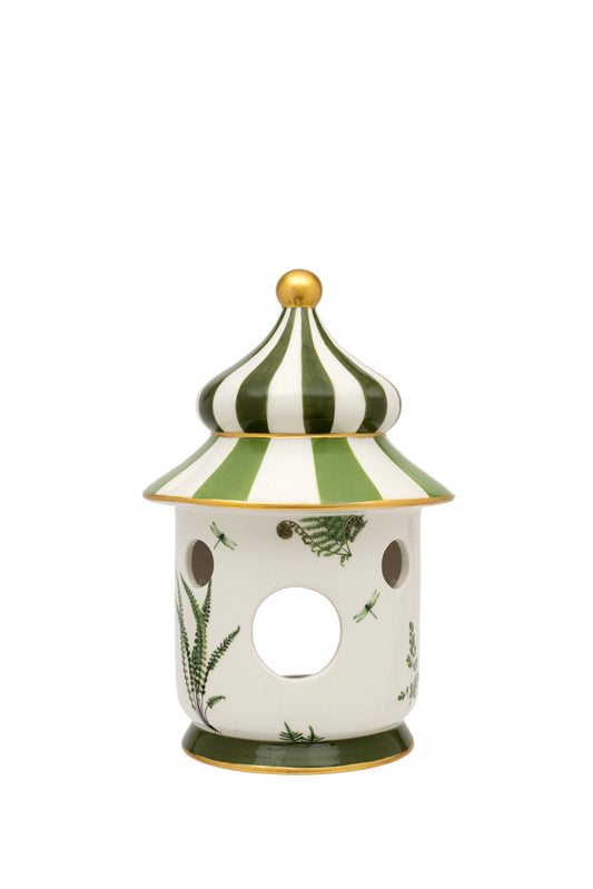 Birdhouse Lantern Stripe