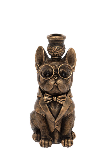 Frenchie Candleholder
