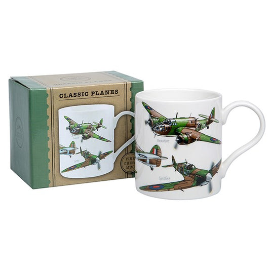 Men's Classic Boxed Mug War Plane