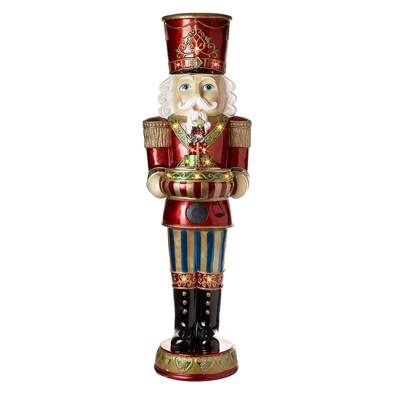 Tall Nutcracker Santa With Moving Train - IN STORE COLLECTION ONLY