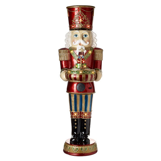 Tall Nutcracker Santa With Moving Train - IN STORE COLLECTION ONLY
