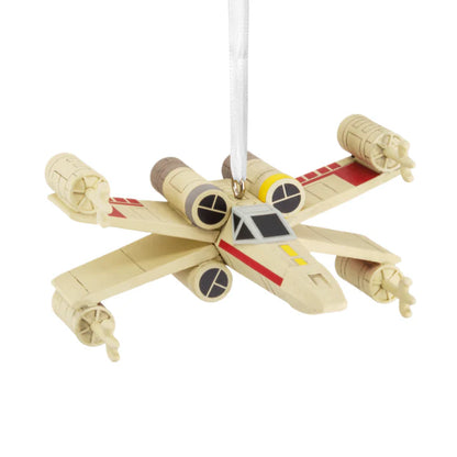 Collectable Star Wars™ Hanging Ornament - X Wing Fighter Ship Design