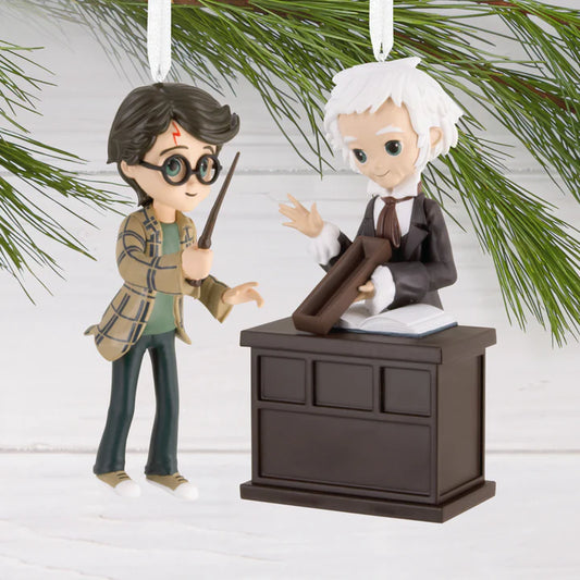 Storied Moments Harry Potter™ Ornaments - Set of 2 - Harry Potter™ & Ollivander