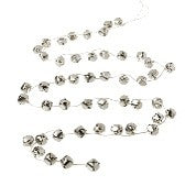 Silver Metal Bells Garland