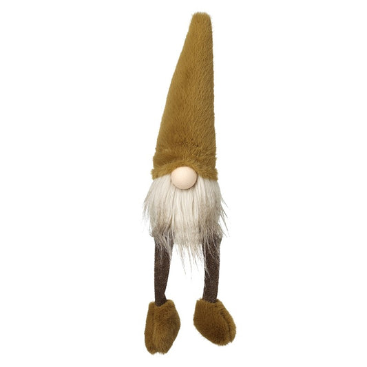 Billy Super Soft Sitting Gonk With Fluffy Hat & Dangly Legs