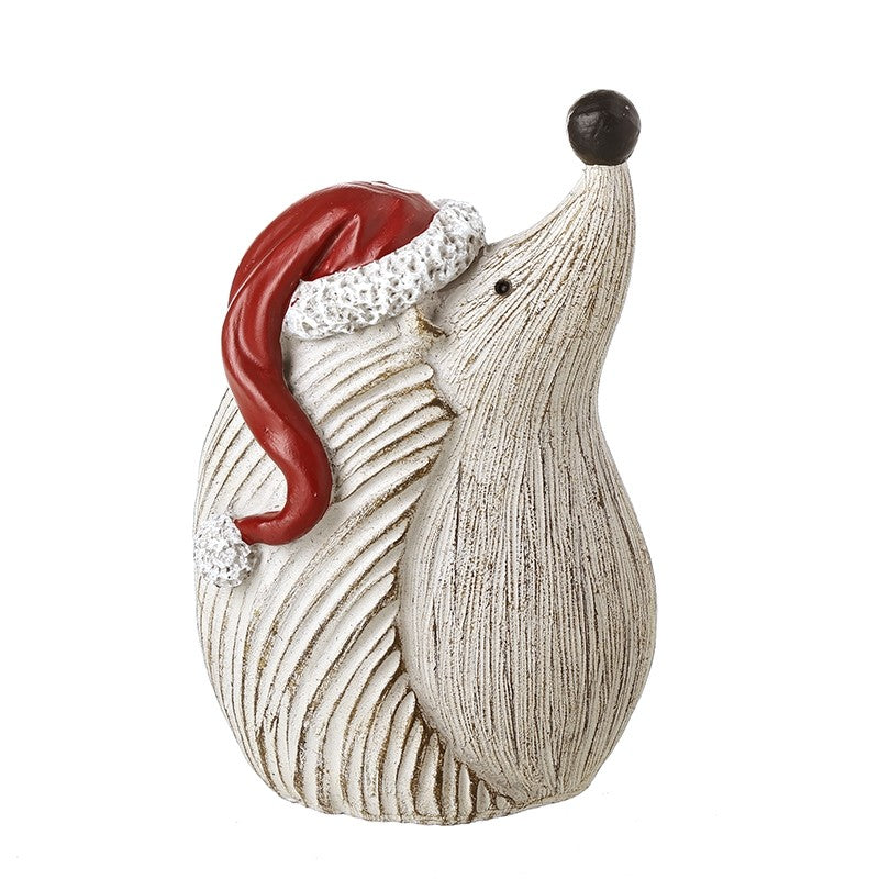 Hedgehog In Santa Hat