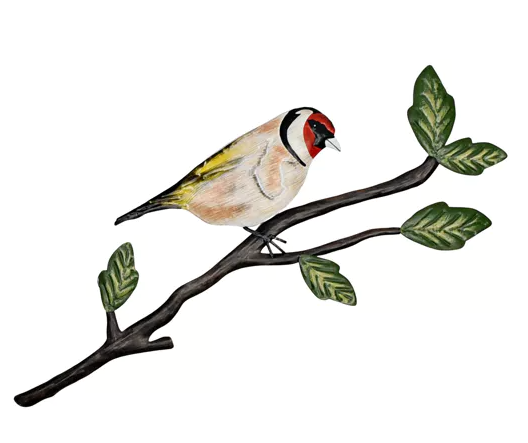 British Birds Wall Art - Goldfinch 33cm