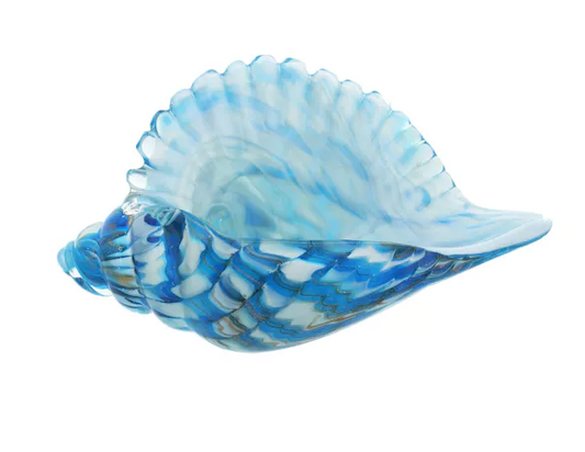 Objets d'art Glass Ornament - Shell