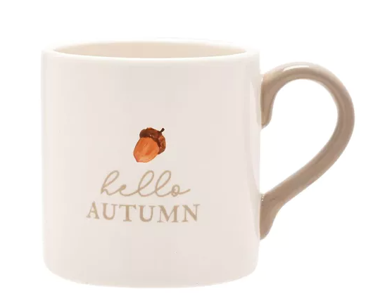 Country Living Mug 300ml - "Hello Autumn"