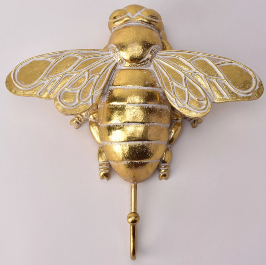 Hestia Resin Bee Wall Hook