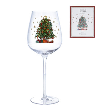 Box of 2 Wine Glass 24cm - Nostalgia Tree