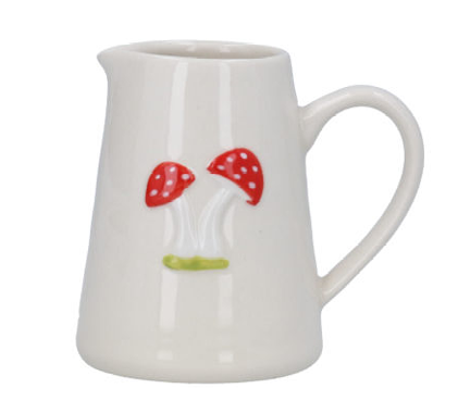 Toadstools Stoneware Mini Jug
