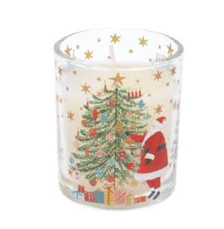Nostalgia Santa/Tree Scented Boxed Candle