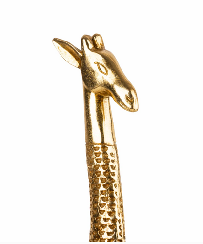 Standing Giraffe - Gold 44cm