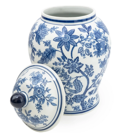 Sumatra Blue & White Large Ginger Jar