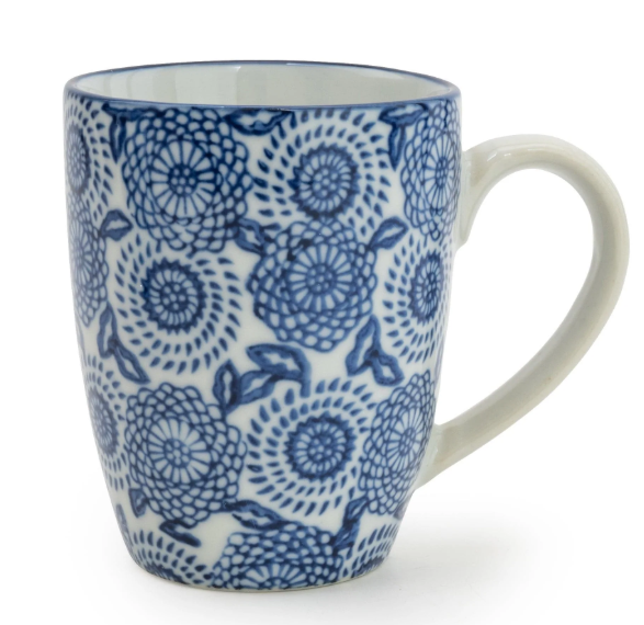 Sumatra Blue & White Assorted Mug