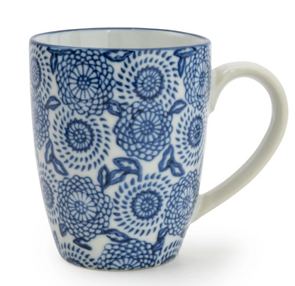 Sumatra Blue & White Assorted Mug