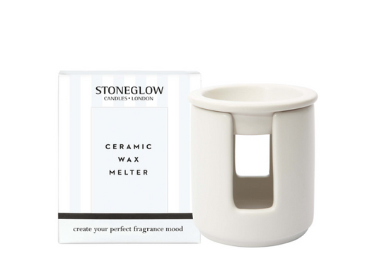 Stoneglow Modern Classics - Ceramic Wax Melter - White