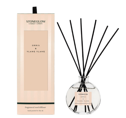Stoneglow Modern Classics - Orris & Ylang Ylang - Scented Reed Diffuser 120ml