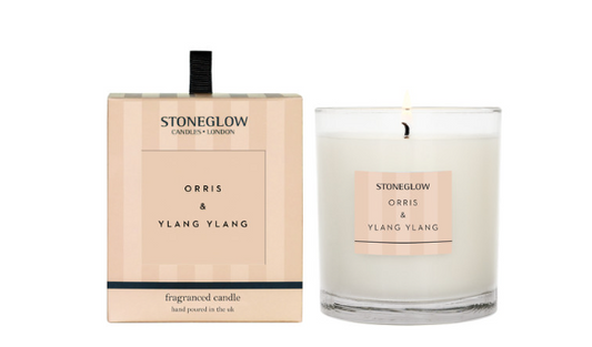 Stoneglow Modern Classics - Orris & Ylang Ylang - Scented Candle - Boxed Tumbler